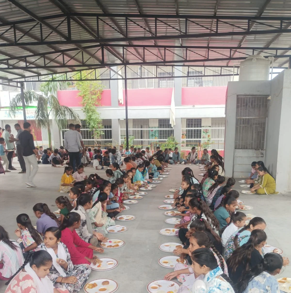 Shravan school visit photograph