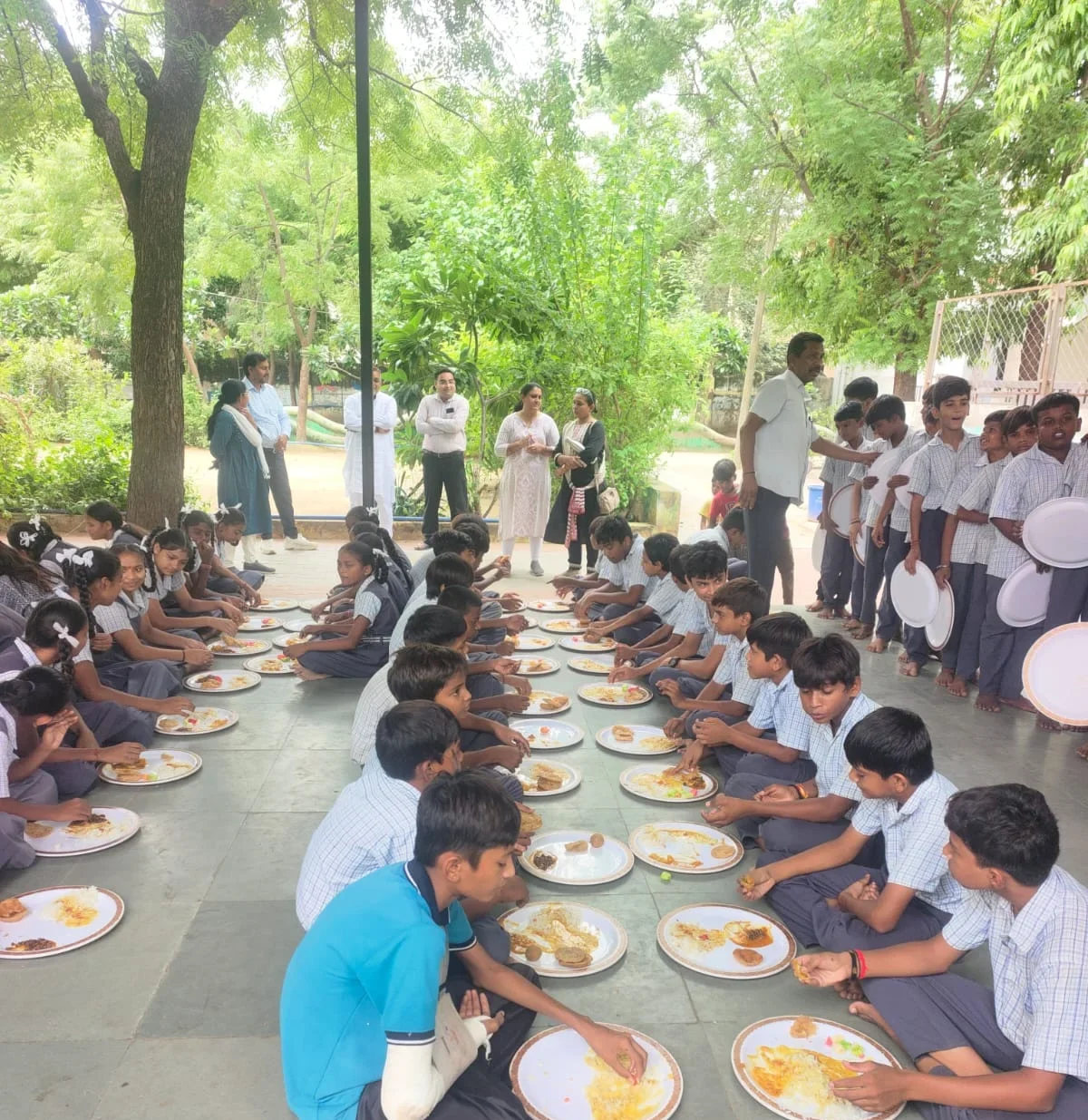 Photograph of the Shravan initiative