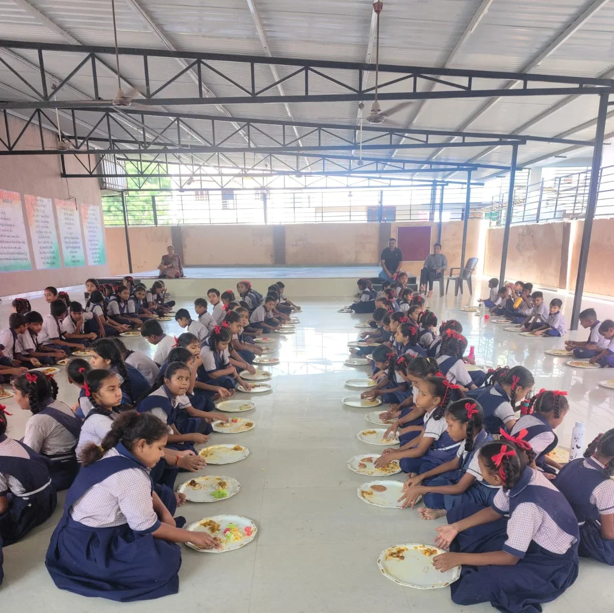 School meal visit photograph