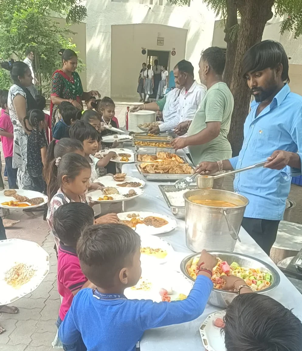 A moment from the Shravan school visits