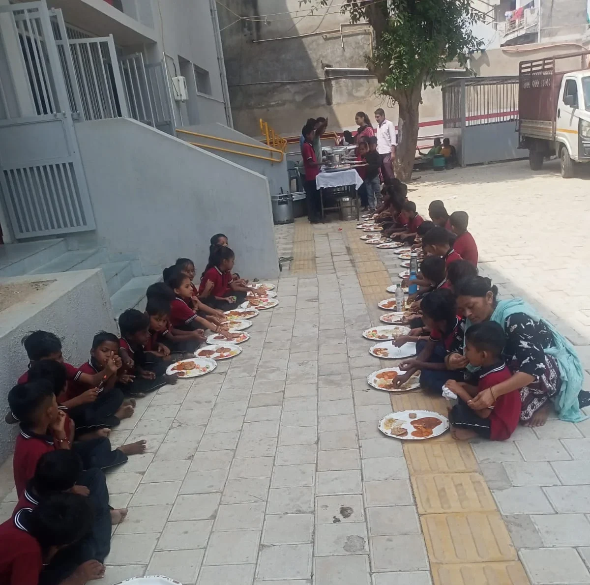 School meal initiative photograph