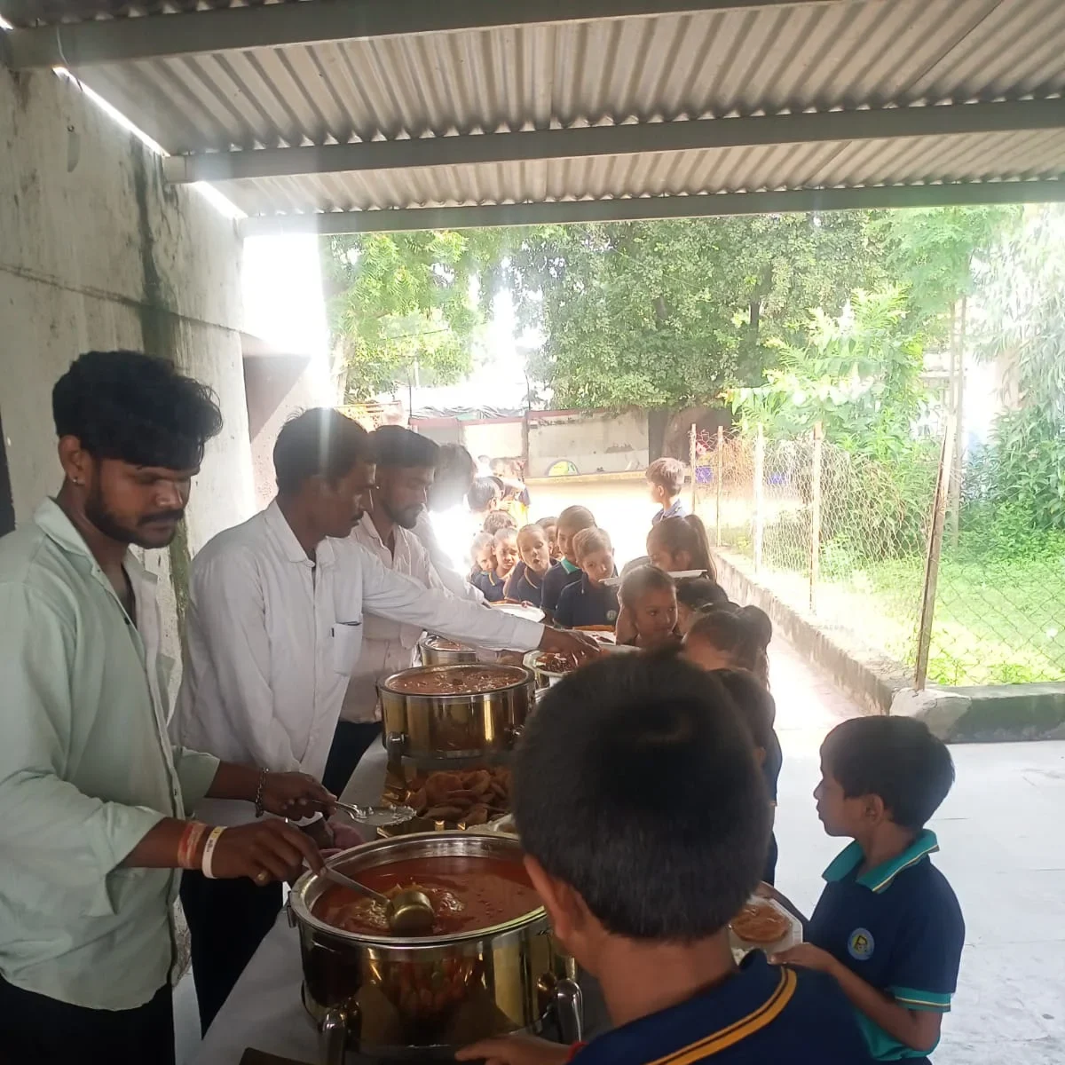 K3 Foundation school visit moment